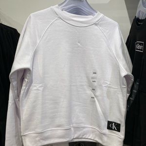 Calvin klein women fleece black/white/grey